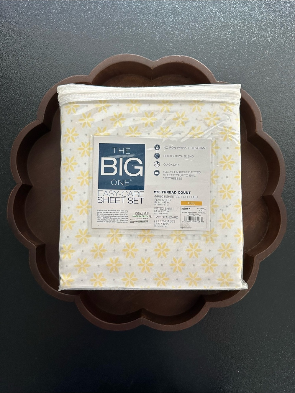 The Big One ~ Floral Full Sheet Set 275 Thread Count